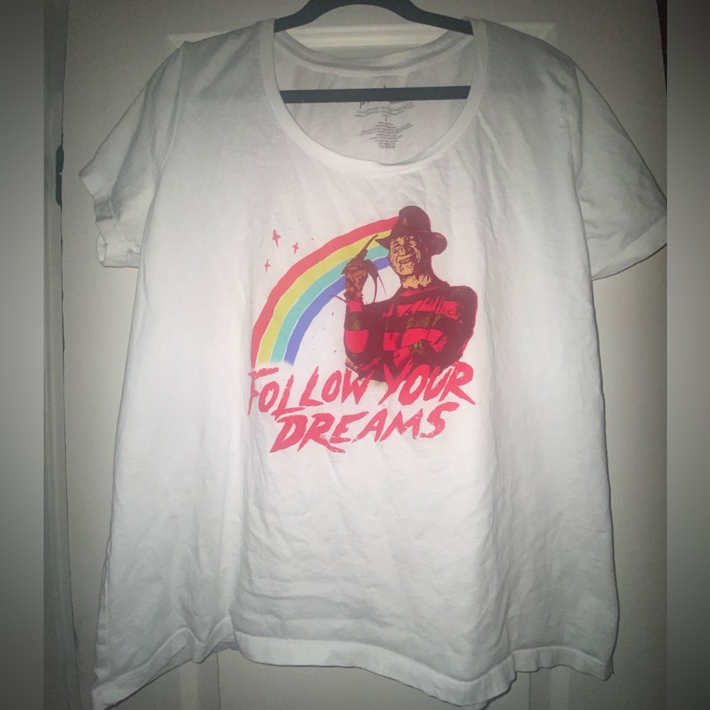 Nightmare On Elm Street Follow Your Dreams T-Shirt multiple sizes available